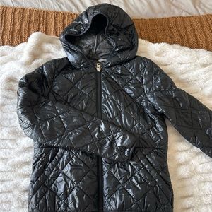 Abercrombie insulated black jacket